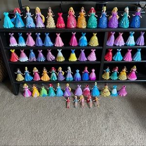Magiclip Princesses (polly pocket size)